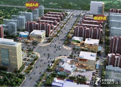 市郊兩小區(qū)內(nèi)測試