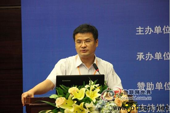 中關(guān)村物聯(lián)網(wǎng)產(chǎn)業(yè)聯(lián)盟秘書長張建寧先生致辭