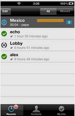 Zello M iPhone / iPadݮ