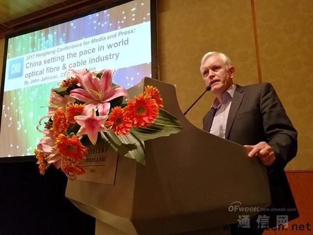 約翰遜:中國(guó)市場(chǎng)決定世界光纖光纜產(chǎn)業(yè)格局